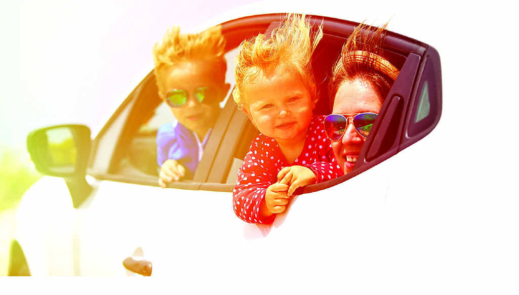 Long road trips can be fun for children if they have plenty to do. Long road trips can be fun for children if they have plenty to do.